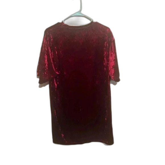 Shein Crushed Velvet T-shirt Mens - Picture 4 of 4
